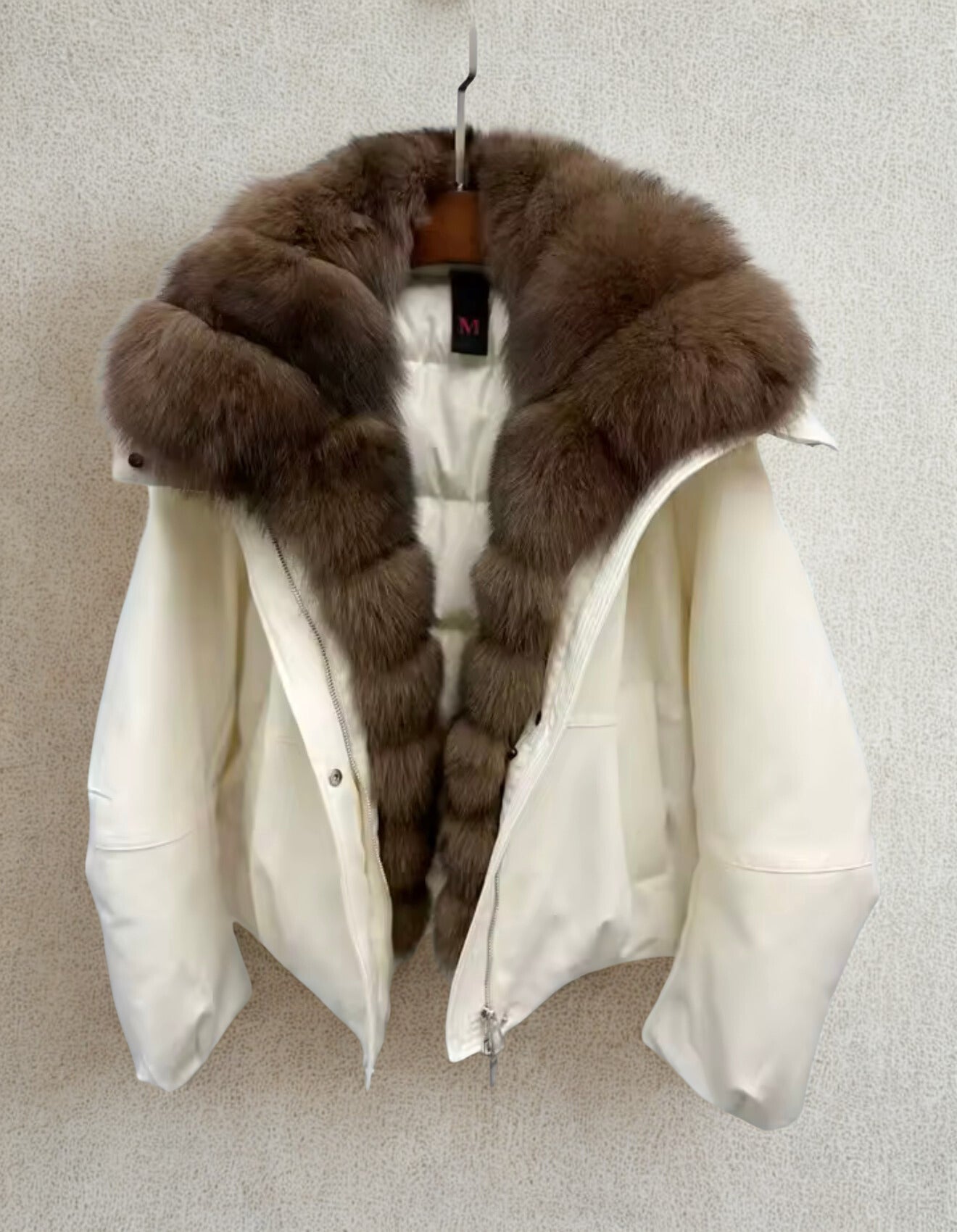 Winterjacke mit Fellkragen